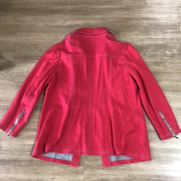 Bloomingdale's Vibrant red Jacket L - Picture 6 of 6